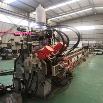 Flat Bar Punching Typing Cutting Line