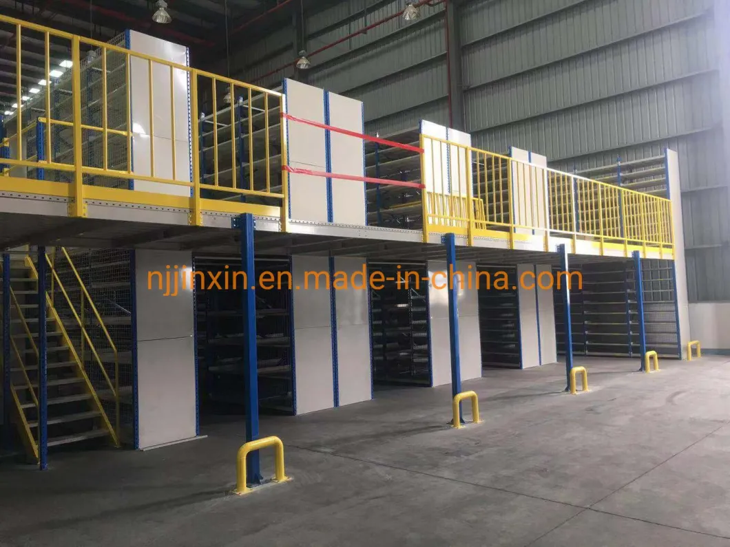 Steel Structure Mezzanine Racking with High Loading Capacity