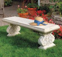 High Quality garden marble bench