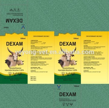 0.4% dexamethasone injection for cattle&sheep