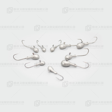 New product! Tungsten jig head with hooks