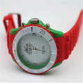 Fashion Silicone Quartz Armbandsur