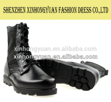 custom full grain leather military leather flying boots