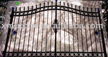 decorative iron entrance gates