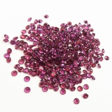 Natural Purple Pyrope Garnet Round Faceted Loose Garnet