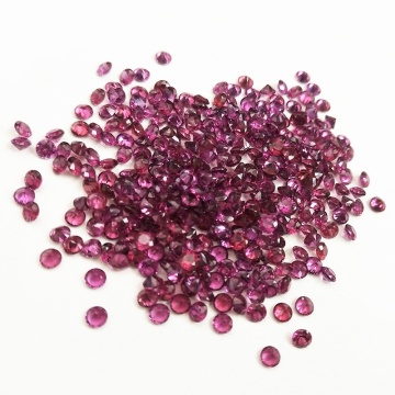 Natural Purple Pyrope Garnet Round Faceted Loose Garnet