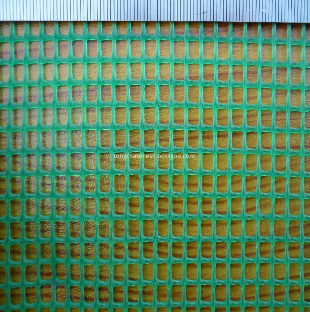 Rete filtrante in plastica a maglia quadrata