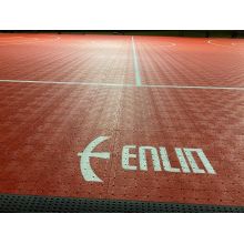 Enlio Fiba 3x3 Half Basketball Court for Sports Court for Gym