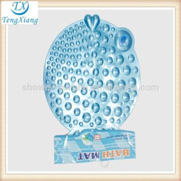 fish shaped bath mat