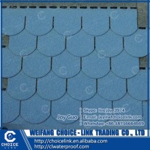 colorful fiberlass composition asphalt shingle