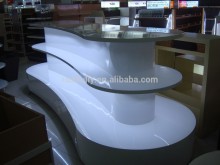 Beautiful cosmetic display stand for supermarket or skin care products store