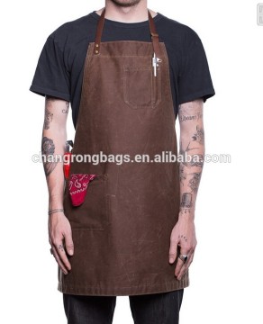 High quality leather apron , duck canvas apron , heavy canvas apron , waxed canvas apron
