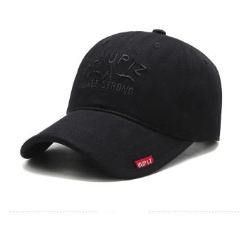 Baseball cap man winter soft top cap