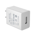 Chargeur mural USB pour téléphone portable DC 5V 2.1A