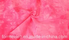 Hoody Fabric Hoodie Sweater Fabrics 21s 105g Linen Type Slubbed Fabric Tie-Dye