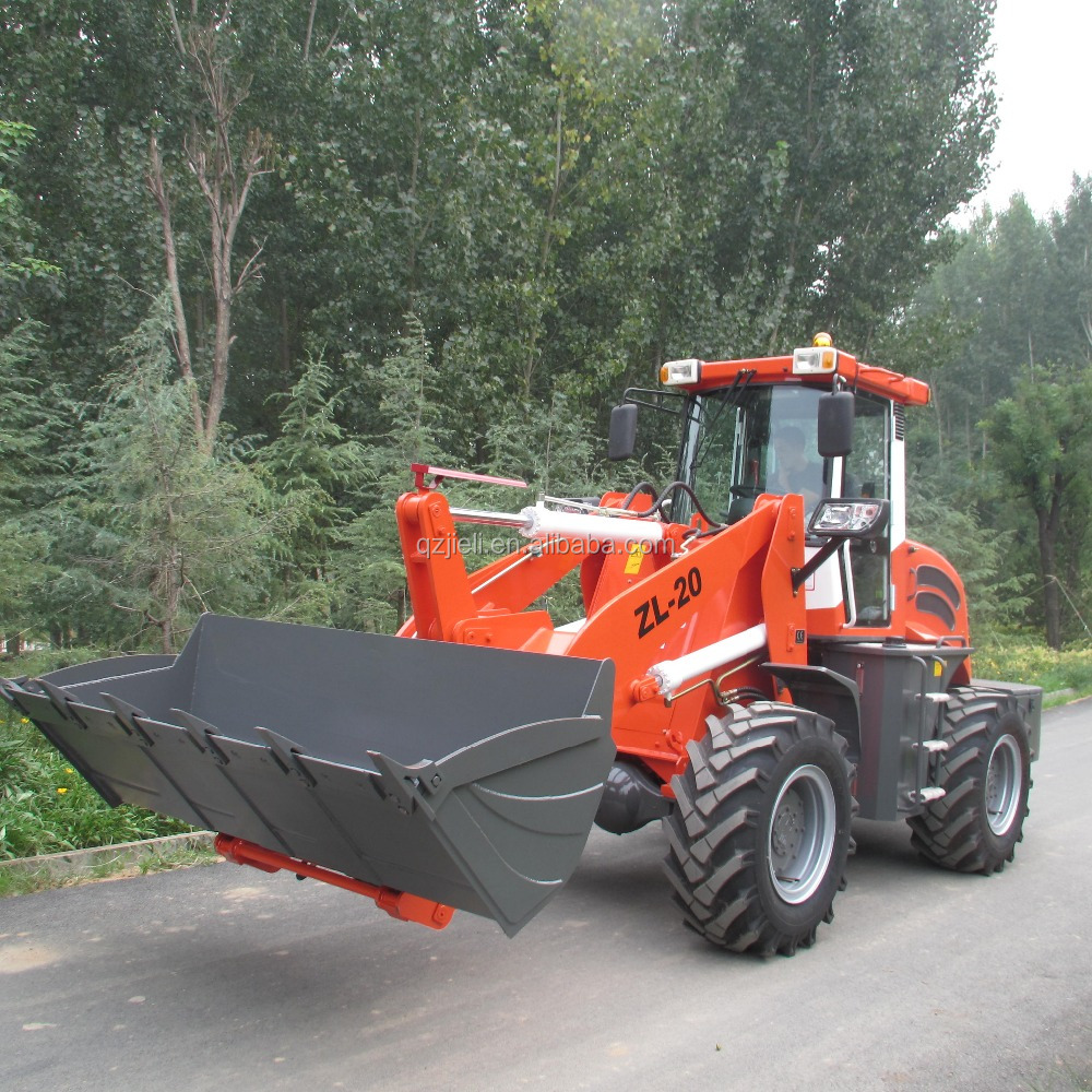 JIELI 2018 Mini Wheel Loder/CE Wheel Loader 800kg-ZL08 Mini Loader for Sale