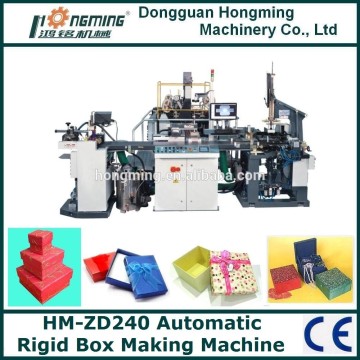 HM-ZD240 Automatic Rigid Box Making Machine for Necklace Box