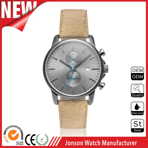 Custom fashion stainless steel watch with watch men 2016 brand