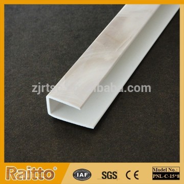 C-shaped pvc profile Wall Panel Accessory