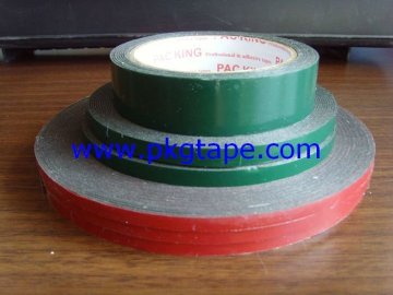 Black foam tape, white foam tape, double faced foam tape