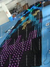 LED Vision Curtain 4*18m Large Size Vision Curtain