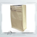 Custom Printed Brown Kraft Paper Bag untuk Makanan