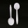 Everyday Disposable Cutlery Plastic Knife White