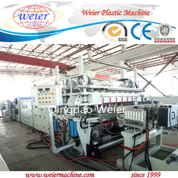 PC Plastic Hollow Grid Board/Sunlignt sheet Extrusion Machine