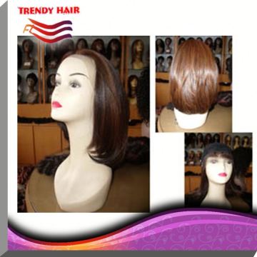 Full Silk Cap Lace Wig SK-512