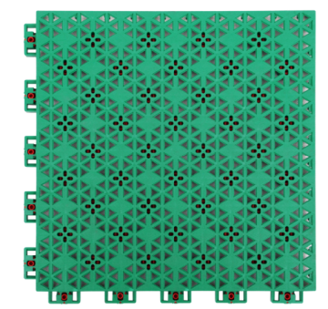 PP interlocking court tile sport flooring for pickleball
