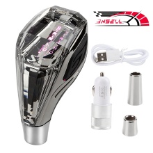 High Quality Custom Crystal LED Shifter RGB Shift Knob for Interior Decoration