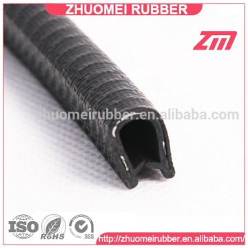 Helmet Clip On Edge Rubber Molding Trim