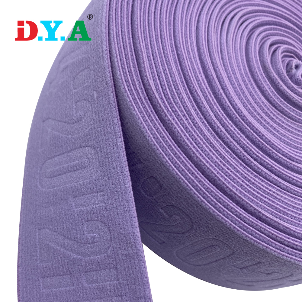 OEM design Custom logo elastic sport bands with silicone