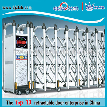 Gates slide automatic open commercial aluminium sliding doors