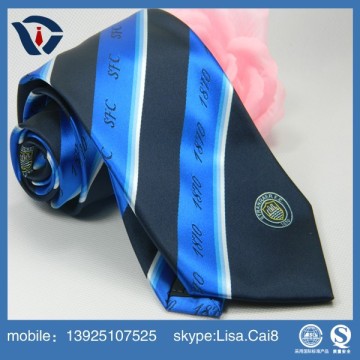 Fashion Custom Design jacquard logo polyester woven neckties