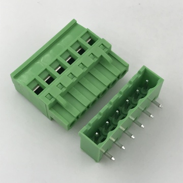 5.08MM pitch 180 degree PCB pluggable terminal block