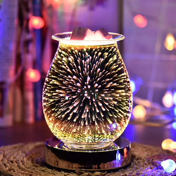 High Quality Cheap Price Glass Incense Burner Aroma Decorative Lamp
