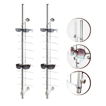 China Professional Metal Lockable Rack Shelf Optical Frame Sunglass Display Rack