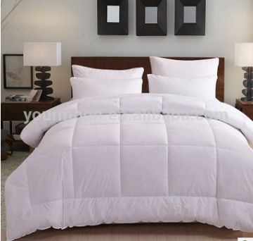 Brushed microfiber shell with polyester filling comforters/duvet insert