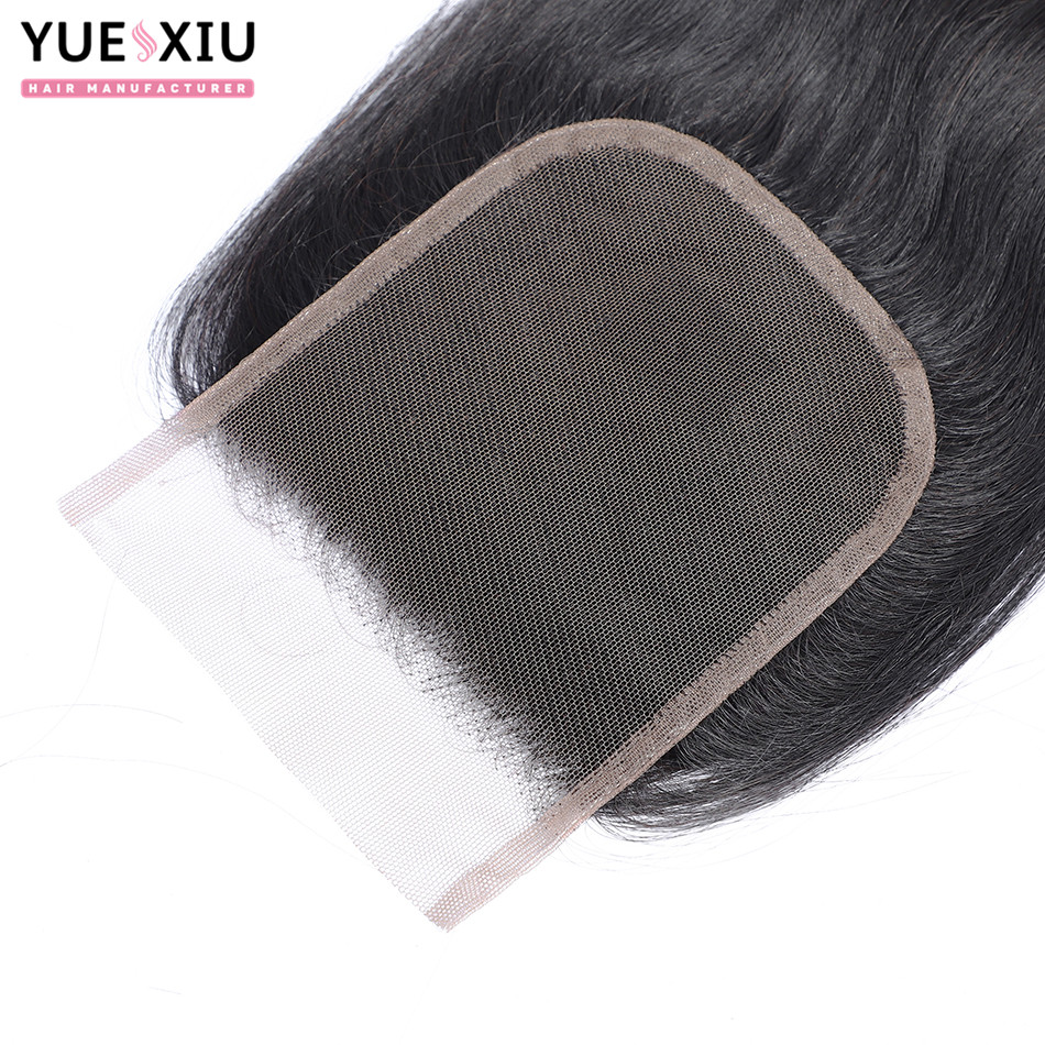 Peruvian Virgin Human Hair  HD Swiss Lace Transparent 4X4 5x5 Lace Closure, Cuticle Aligned Transparent Lace Closure