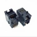 RJ45 Jack Side Entry Full Plastic 2x1P