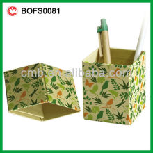 Foldable Kraft Pen Holder
