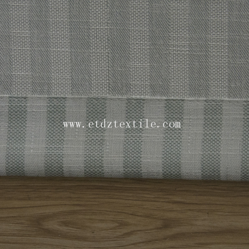 6010-52 Popular Modern Linen Jacquard Window Curtain fabric