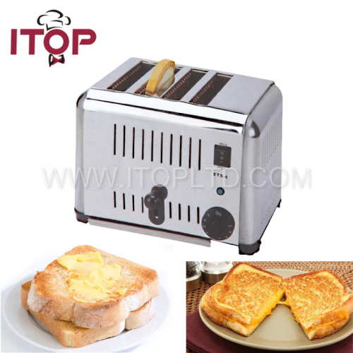 Automatic portable one slice toaster/4-slice bread toaster