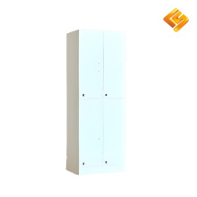 Locked lockers for students on campus