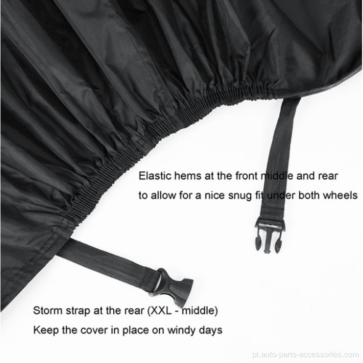 Rower Universal Motorbike Motorcycles Rain Cover Shield