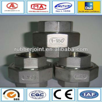 Galvanized malleable iron pipe joint for plumbing