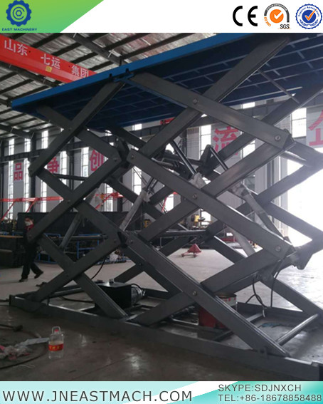 15t Good Price High Quality Stationary Scissor Lift