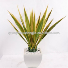 Factory wholesale fake sanseviera plant/agave bonsai plant tree