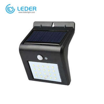 LEDER Feature Black Morden LED Outdoor Wall Light